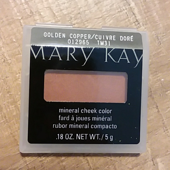 blush golden copper mary kay